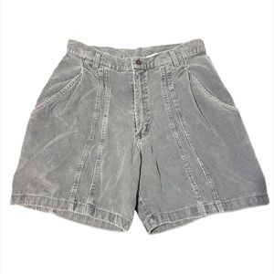 Vintage Gray Corduroy OP Shorts